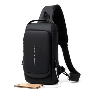 Premium Anti-Theft Crossbody Sling Bag with USB Charging Port