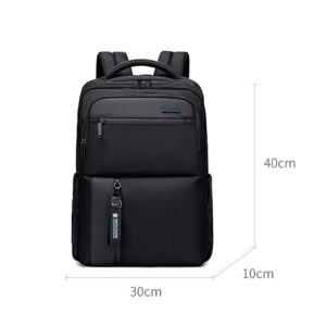 Waterproof Anti-Theft Business Laptop Backpack – 15.6" – Black